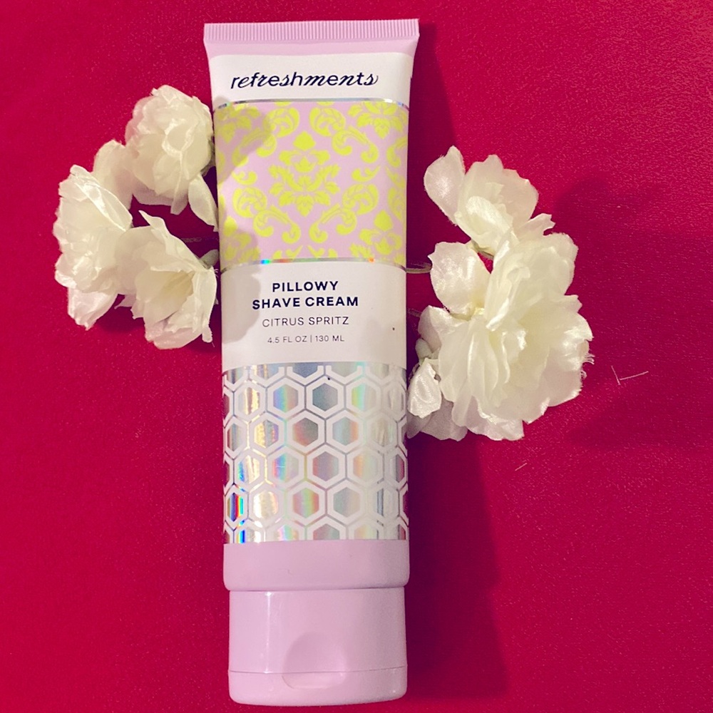 Pillowy shave cream “citrus spritz” ❤️